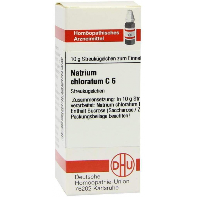 Dhu Natrium Chloratum C6 Globuli