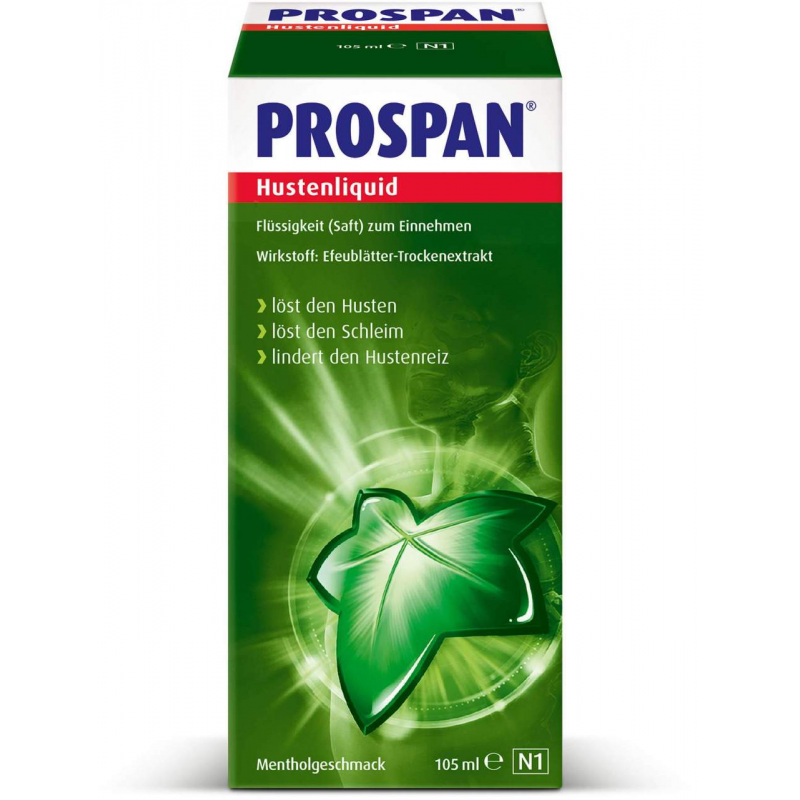 Prospan Hustenliquid mit Mentholgeschmack 105 ml