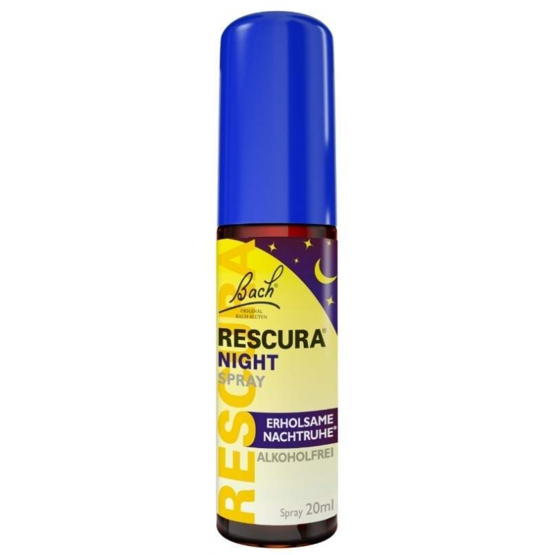 Bachblüten Rescura Night Spray 20 ml alkoholfrei