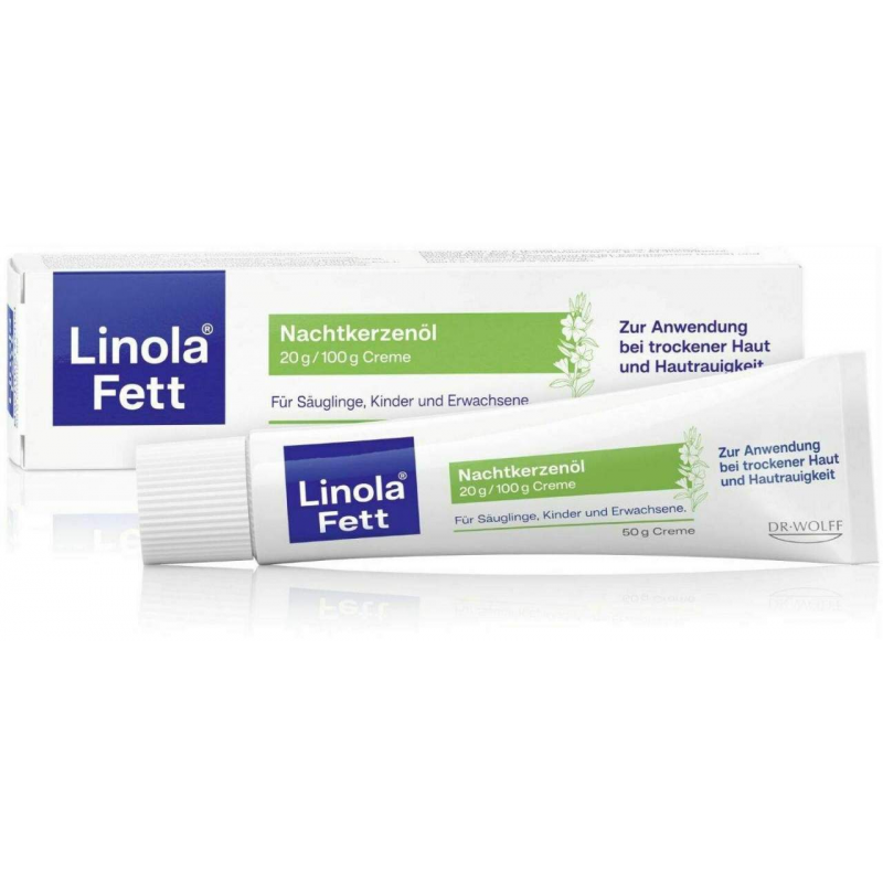 Linola Fett Nachtkerzenöl 50 g Creme