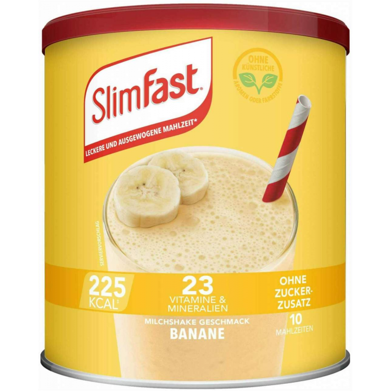 Slim Fast Pulver Banane 365 g