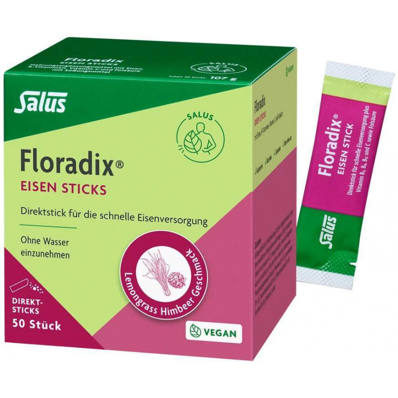 Floradix Eisen Sticks 50 Stück