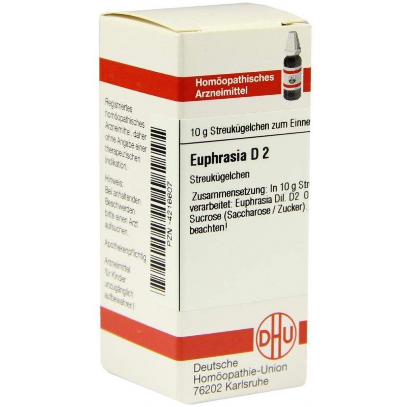 Dhu Euphrasia D2 Globuli