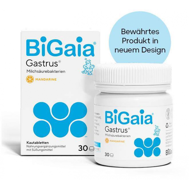 BiGaia Gastrus 30 Kautabletten