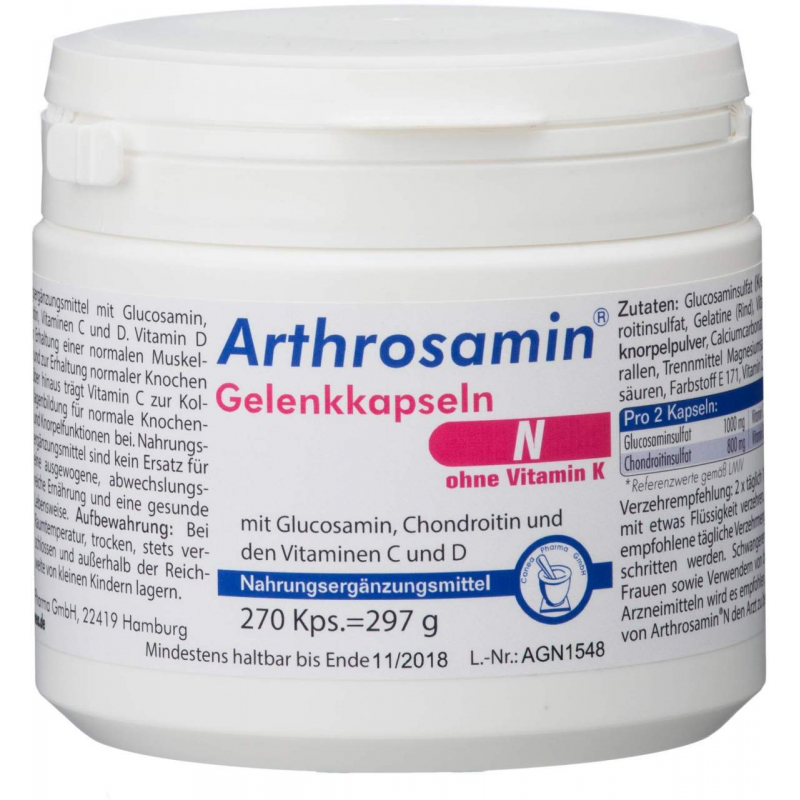 Arthrosamin N Kapseln 270 Kapseln