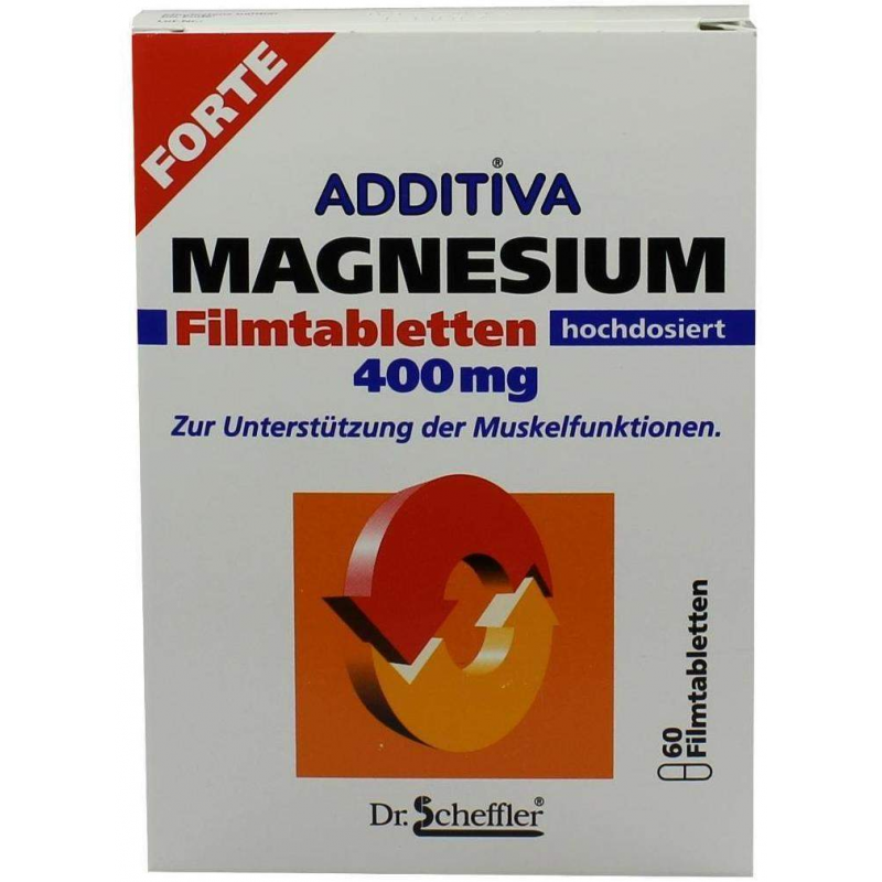 Additiva Magnesium 400 mg 60 Filmtabletten