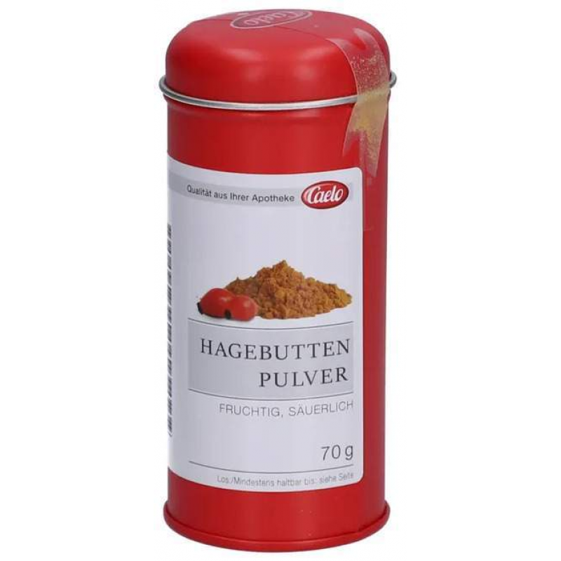 Hagebuttenpulver Caelo Hv-Packung Blechdose 70 G
