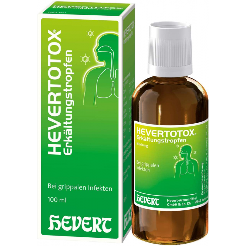 Hevertotox Erkältungstropfen 100 ml Tropfen