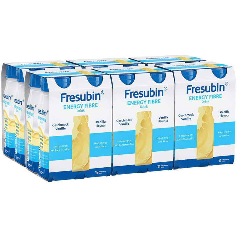 Fresubin Energy Fibre Drink Vanille 6 x 4 x 200 ml