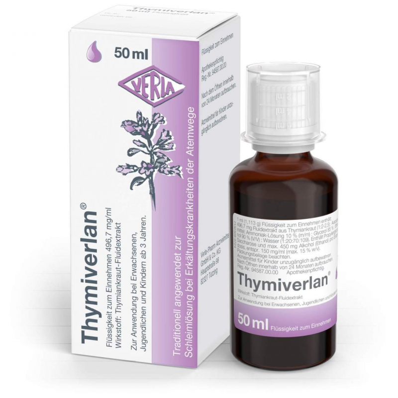 Thymiverlan Flüssigkeit zum Einnehmen 50 ml