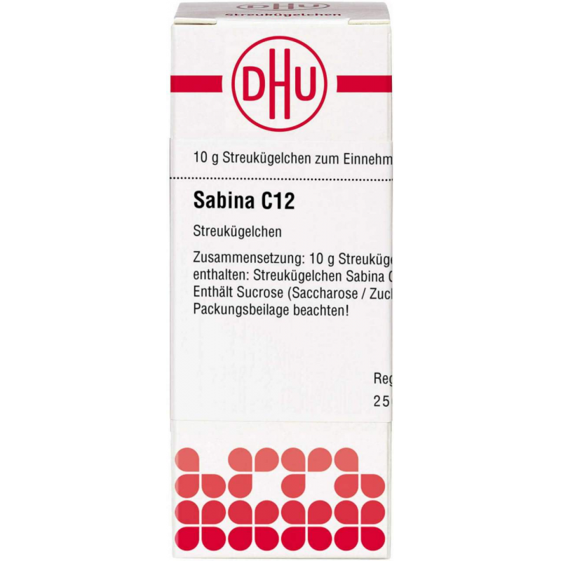 Dhu Sabina C12 Globuli 10 G