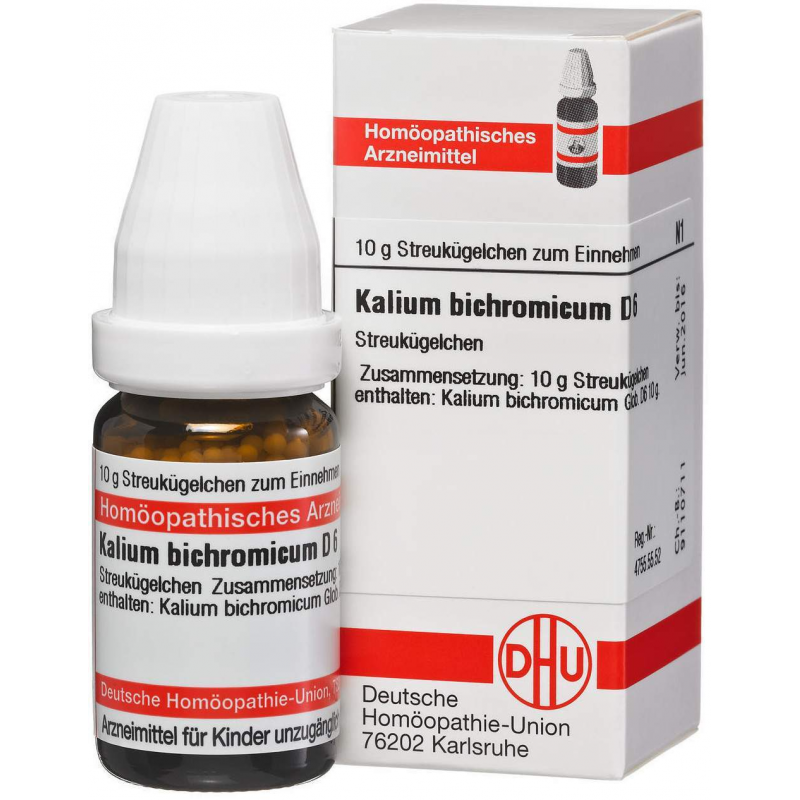Dhu Kalium Bichromicum D6 10 G Globuli