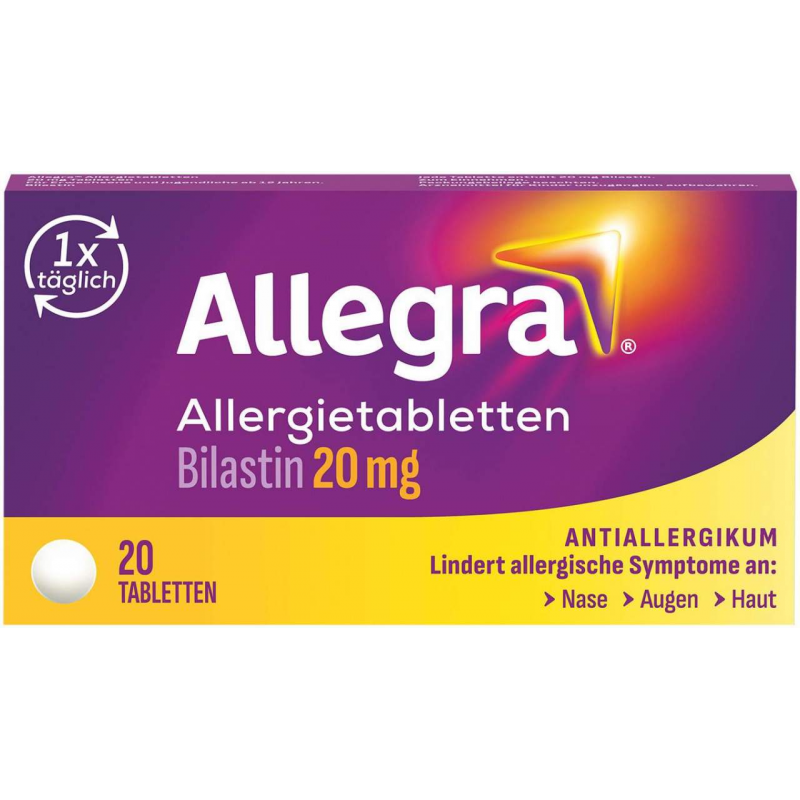 Allegra Allergietabletten 20 mg 20 Tabletten