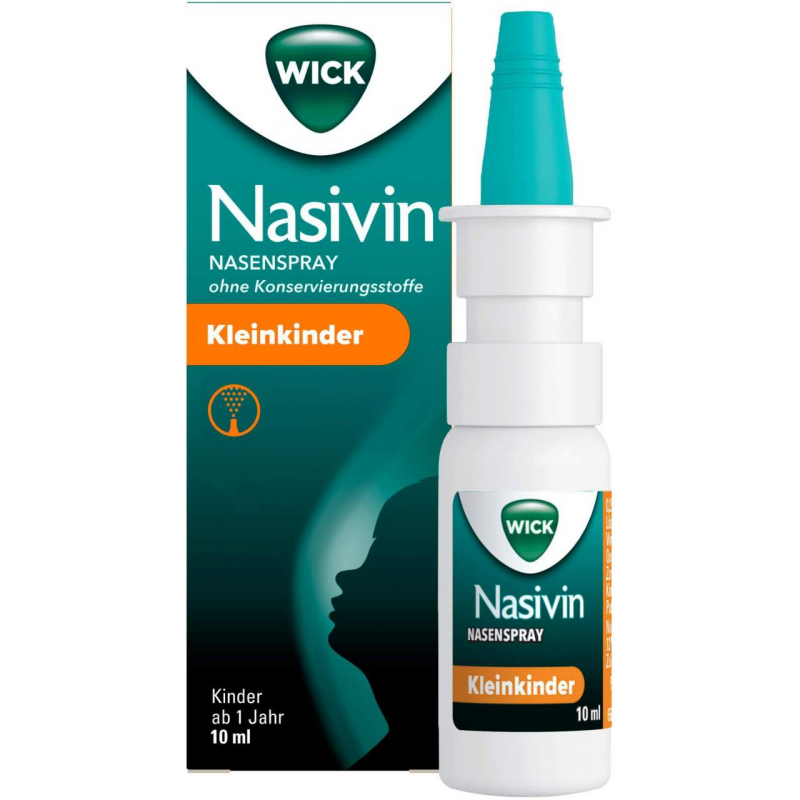 Wick Nasivin Nasenspray Baby ohne Konservierungsstoffe 10 ml