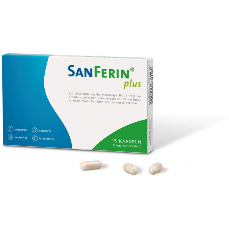 Sanferin Plus magensaftresistente 15 Kapseln