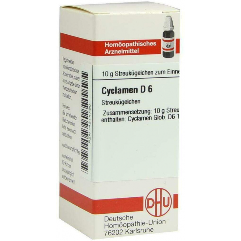 Dhu Cyclamen D6 Globuli