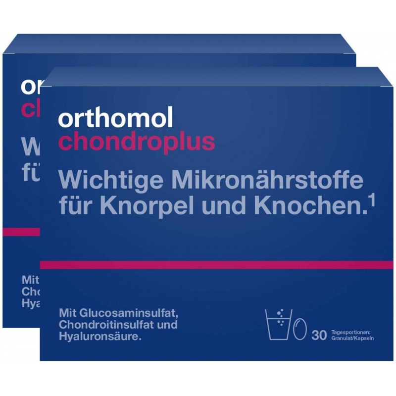 Orthomol Chondroplus Granulat und Kapseln 2 x 30 Stück
