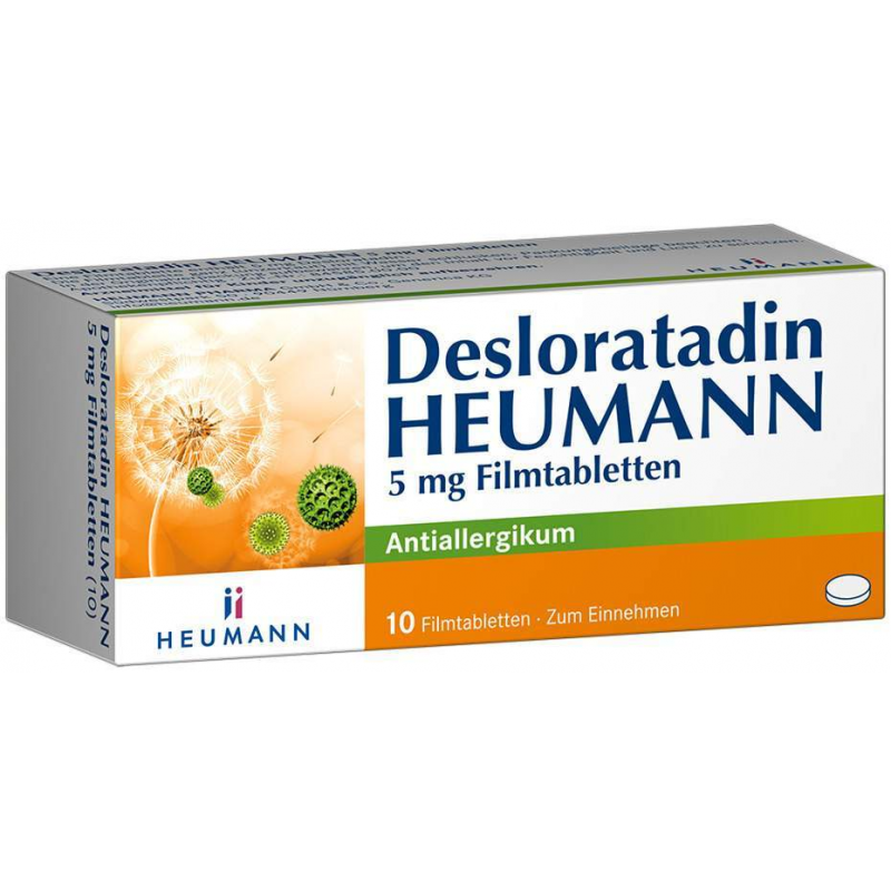 Desloratadin Heumann 5 mg 10 Filmtabletten