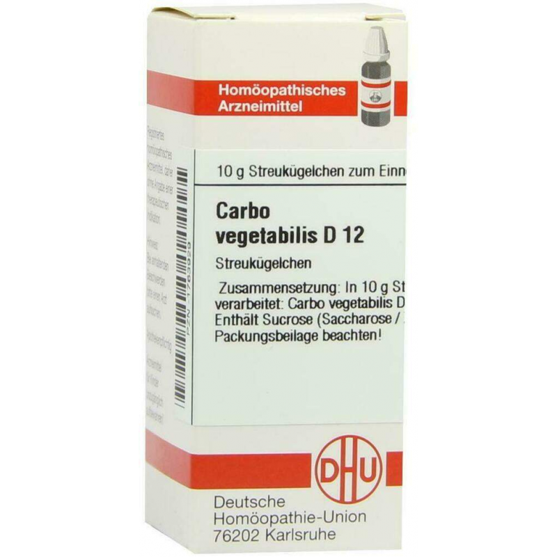 Dhu Carbo Vegetabilis D12 10 G Globuli