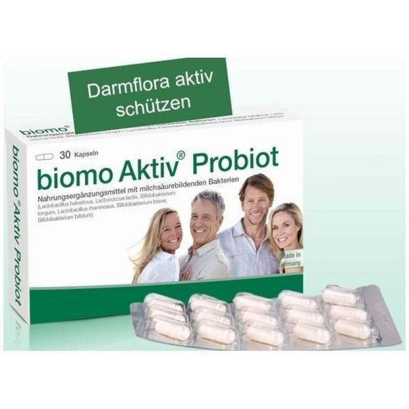 Biomo Aktiv Probiot 30 Kapseln
