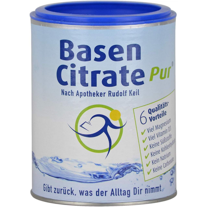 Basen Citrate Pur nach Apotheker Rudolf Keil 216 g Pulver
