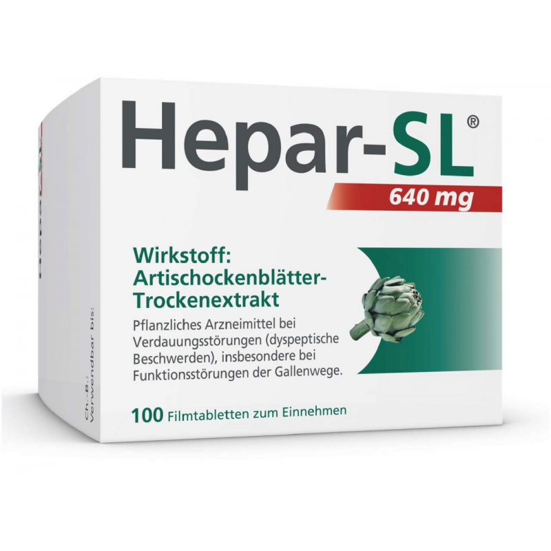Hepar SL 640 mg 100 Filmtabletten