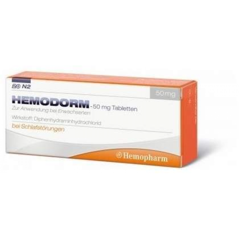 Hemodorm 50 mg 20 Tabletten