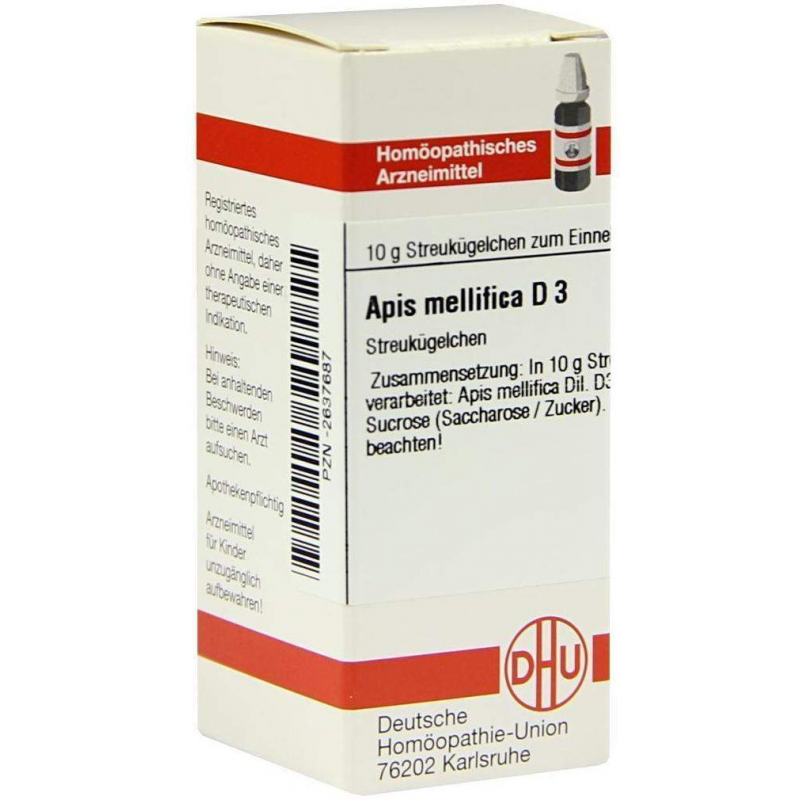 Dhu Apis Mellifica D3 10 G Globuli