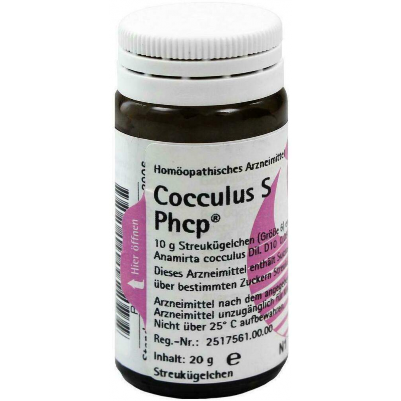 Cocculus S Phcp Globuli