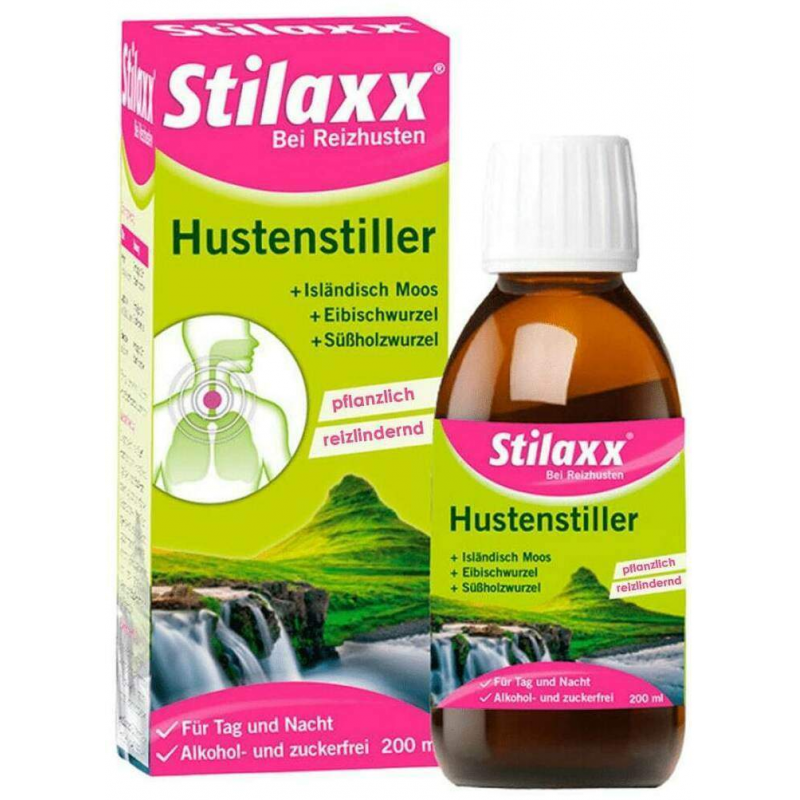 Stilaxx Hustenstiller Isländisch Moos 200 ml Sirup