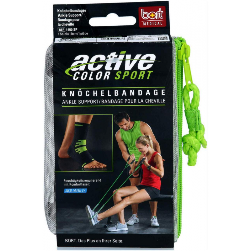 Bort Activec Sport Knöchelbandag Schwarz Grau Gr. Xl 1 Stück