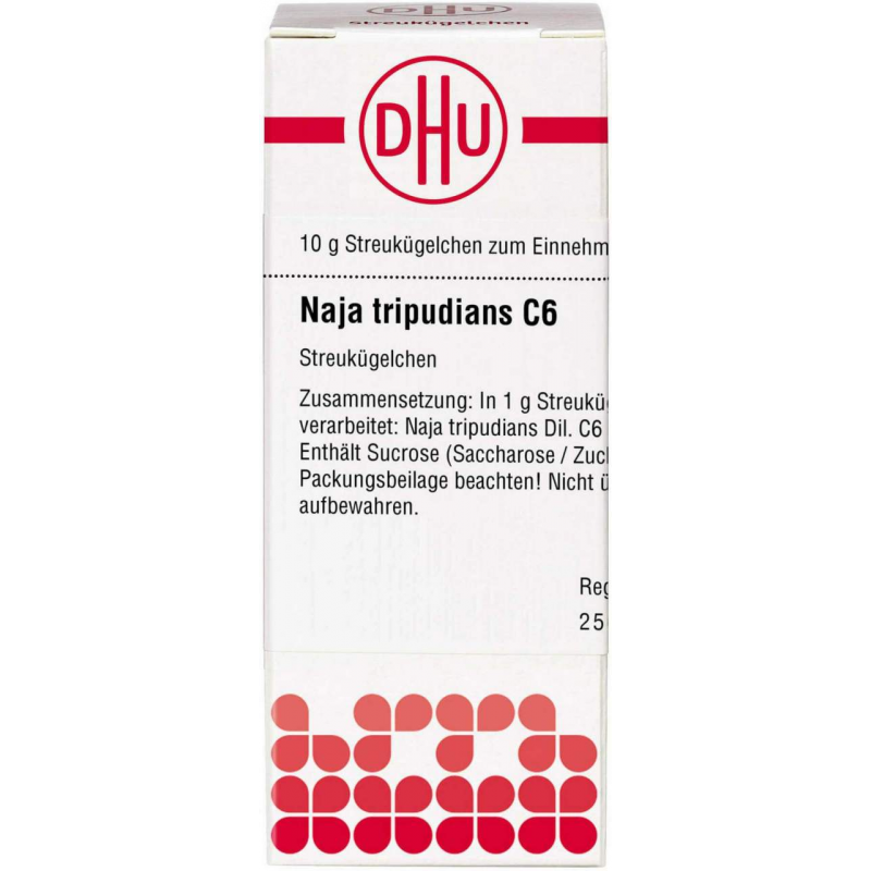Dhu Naja Tripudians C6 Globuli 10 G