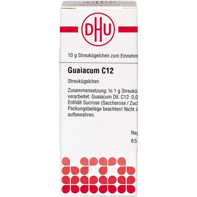 Dhu Guaiacum C12 Globuli 10 G