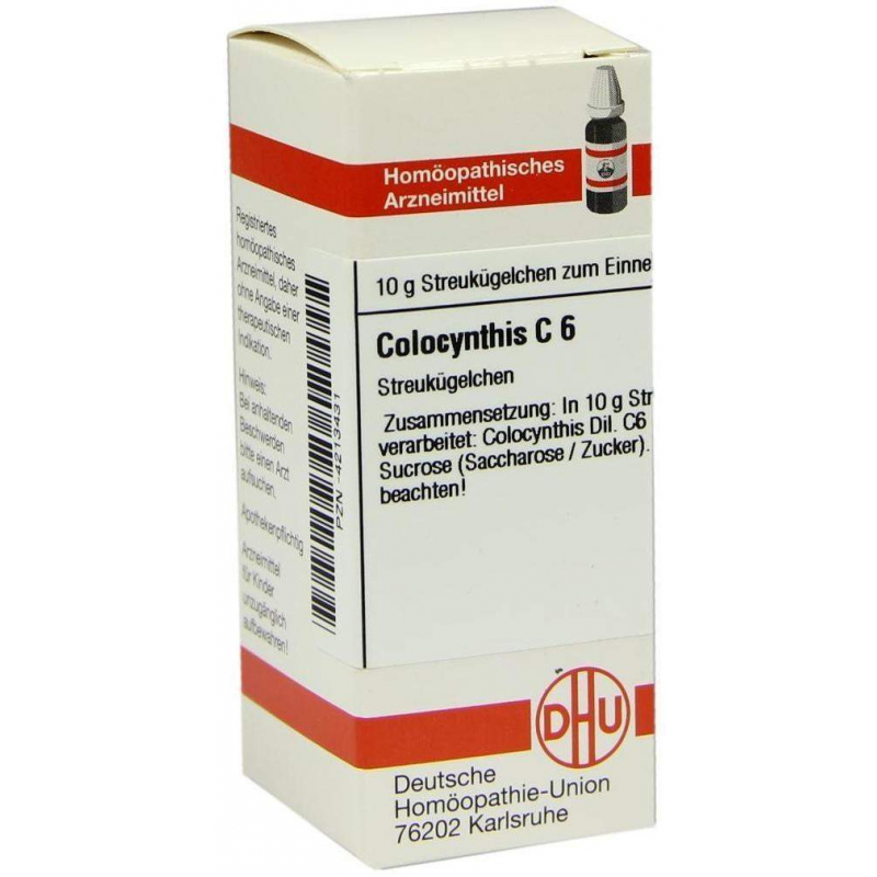 Dhu Colocynthis C6 10 G Globuli