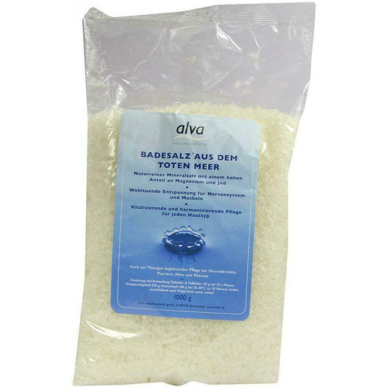 Alva Totes Meer Badesalz 1000 G