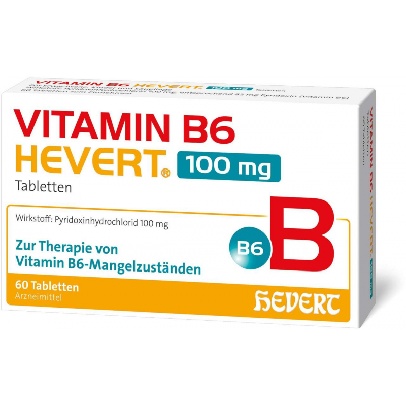 Vitamin B6 Hevert 100 mg Tabletten