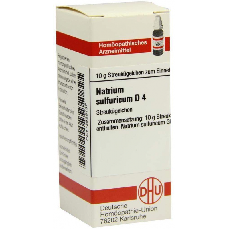 Dhu Natrium Sulfuricum D4 Globuli