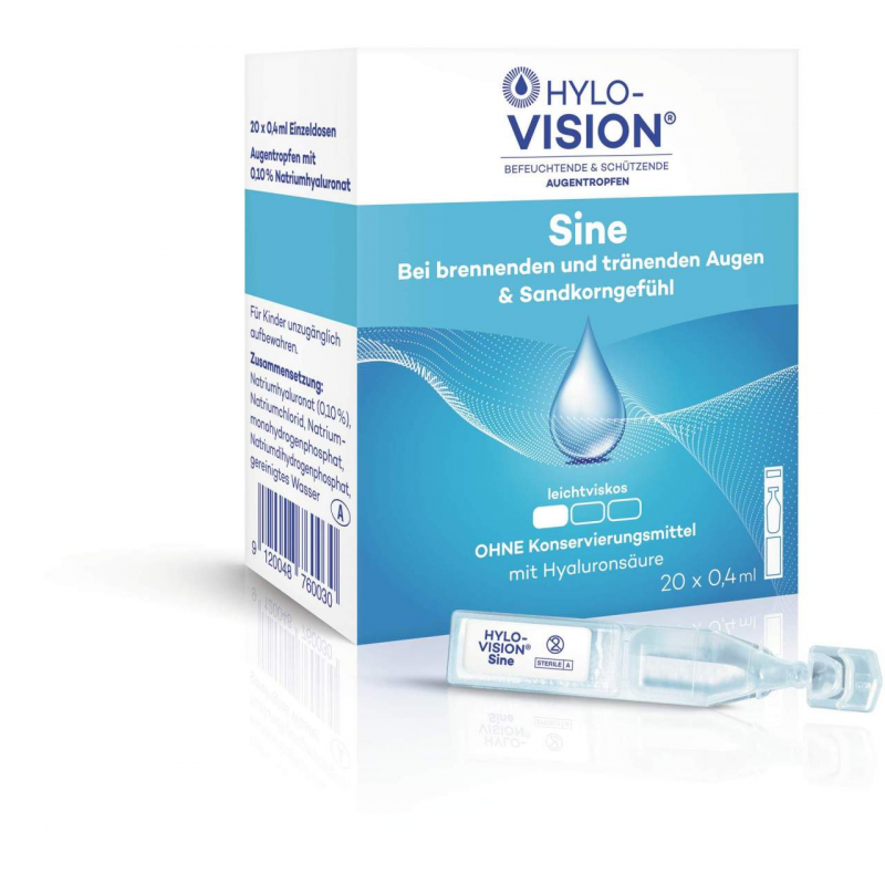 Hylo Vision sine 20 x 0,4 ml Augentropfen