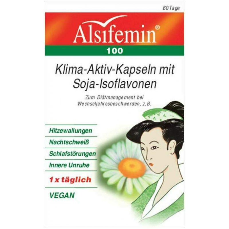 Alsifemin 100 Klima Aktiv Soja 60 Kapseln