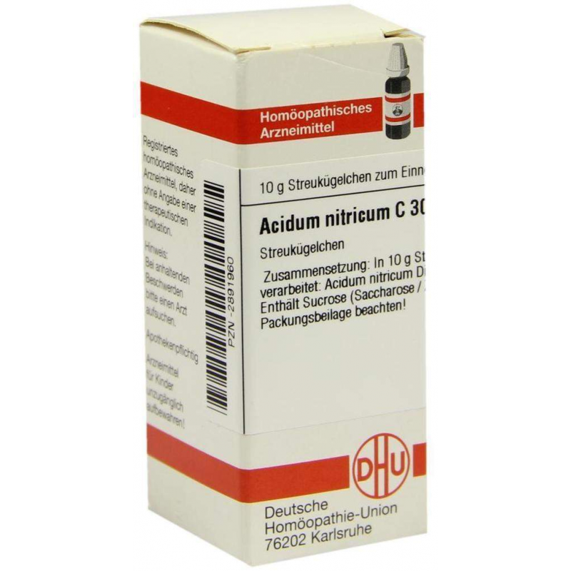 Dhu Acidum Nitricum C30 Globuli