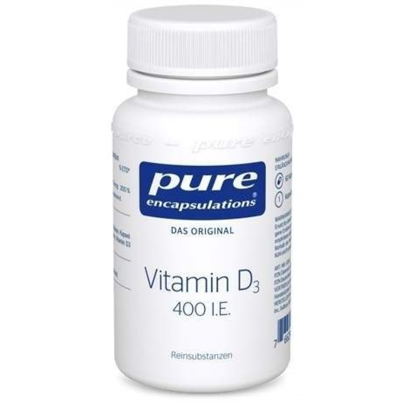 Pure Encapsulations Vitamin D3 400 I.E. 120 Kapseln