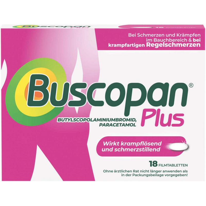 Buscopan Plus 18 Filmtabletten