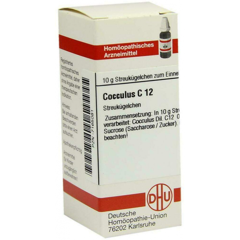 Dhu Cocculus C12 10 G Globuli
