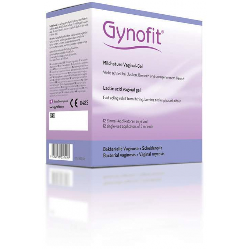 Gynofit Vaginalgel mit Milchsäure 12 x 5 ml