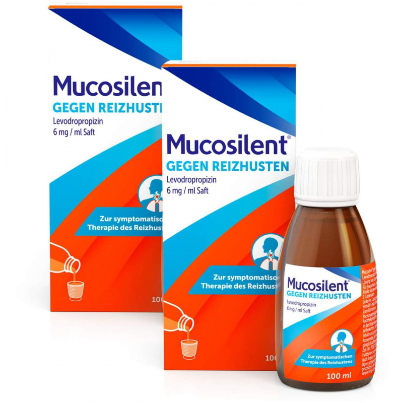 Mucosilent gegen Reizhusten 2 x 100 ml