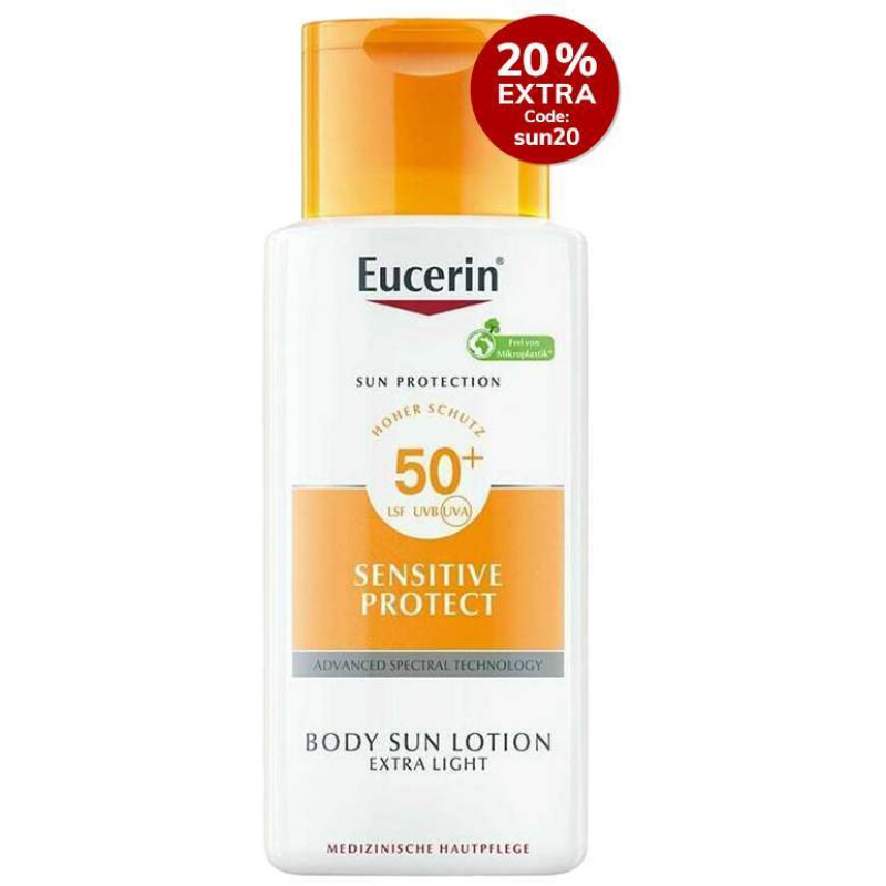 Eucerin Sun Sensitive Protect Extra Leicht LSF 50+ 150 ml Lotion