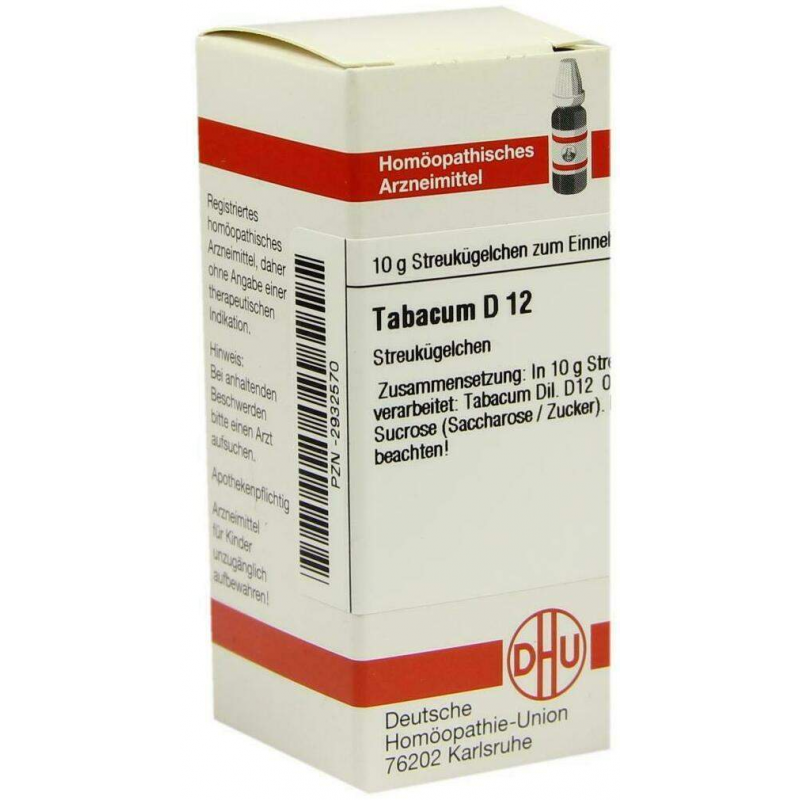Dhu Tabacum D12 10 G Globuli