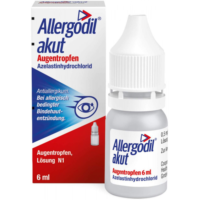 Allergodil Akut Augentropfen 6 ml Augentropfen