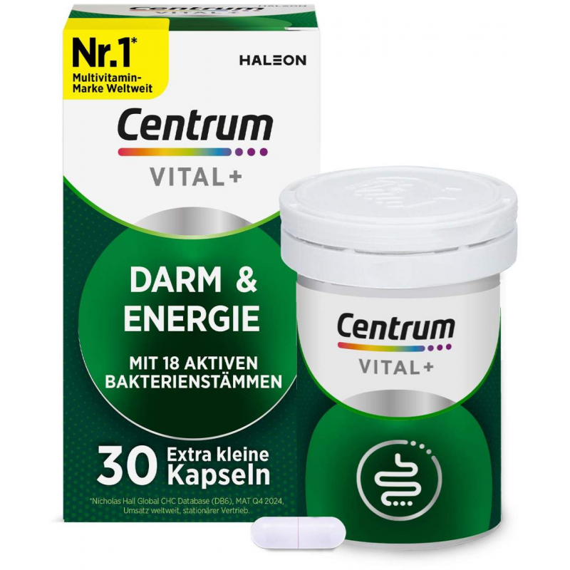 Centrum Vital+ Darm & Energie 30 Kapseln