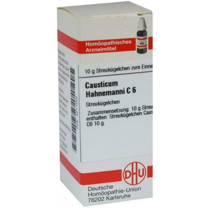 Dhu Causticum Hahnemanni C6 10 G Globuli